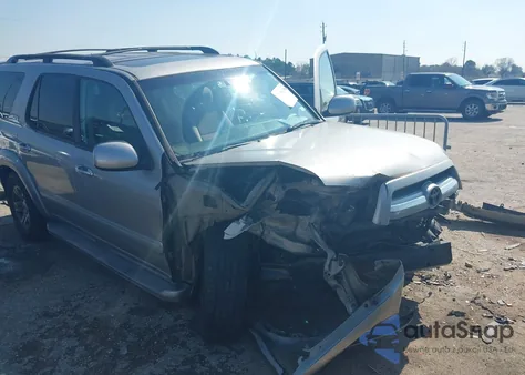 2005 Toyota Sequoia Sr5 V8 from USA, damaged, VIN 5TDZT34A55S240121